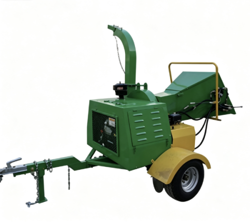 8inch Max Chipping self feeding 40Hp diesel engine hydraulic wood chipper