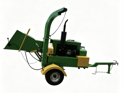 8inch Max Chipping self feeding 40Hp diesel engine hydraulic wood chipper