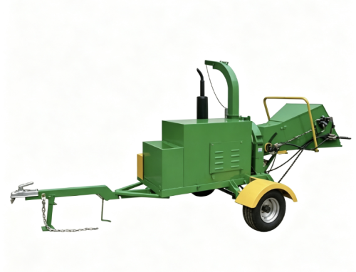 8inch Max Chipping self feeding 40Hp diesel engine hydraulic wood chipper