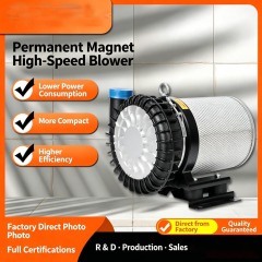 Permanent magnet synchronous motors high speed blower