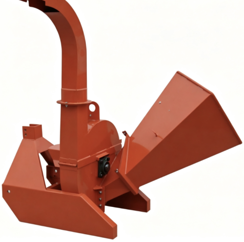 Max 4inch chipping capacity mechanical pto wood chipper