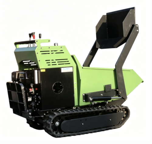 9hp 500kgs load capacity all hydarulic self-loading dumper mini