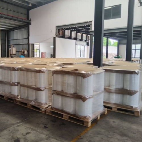 20micx500mmx1kgs Net Weight LLDPE Stretch Film Paper core dia 50mm