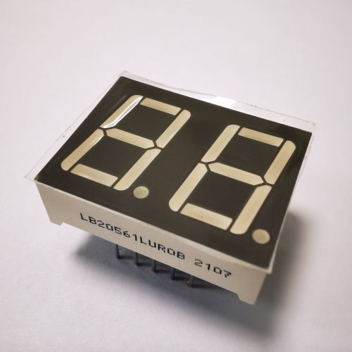 Ultra Bright Red 14.2mm 2 Digit 7 Segment LED Display for Weighing Scale