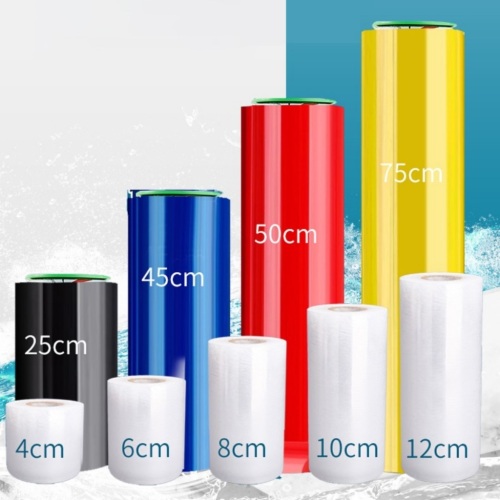 25micx500mmx300M LLDPE Stretch Wrap Film 50mm Papercore