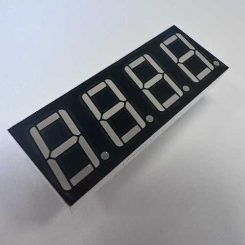 Ultra Blue 7 Segment LED Display 4 Digit 14.2mm common cathode for Temperature Humidity
