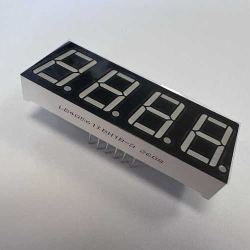Ultra Blue 7 Segment LED Display 4 Digit 14.2mm common cathode for Temperature Humidity