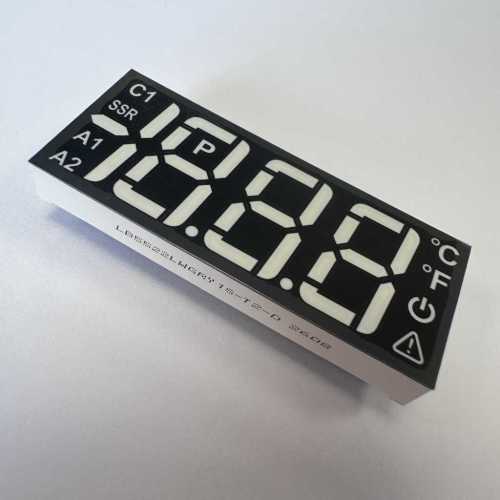 High brightness Customized Multicolour 7 Segment LED Display 3 1/2 Digits for Temperature Controller