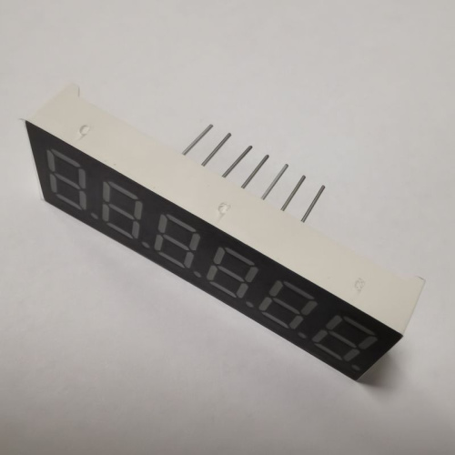Super Bright Amber 0.36" 6 Digit 7 Segment LED Display Common Cathode for Instrument Panel Indicator
