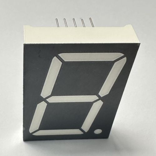 Single-digit 38mm 7 Segment LED Display Ultra bright white Common Anode