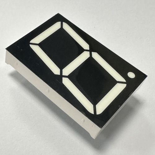 Single-digit 38mm 7 Segment LED Display Ultra bright white Common Anode