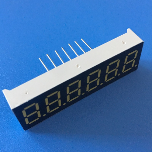 Ultra Bright White 9.2mm 6 Digit 7 Segment LED Display Common Cathode for Timer