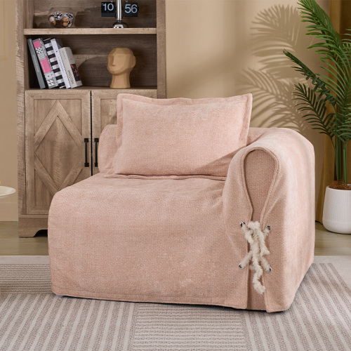 Teddy Velvet Non Warm Memory Foam Support Foam Vacuum Compressed Sofa Set