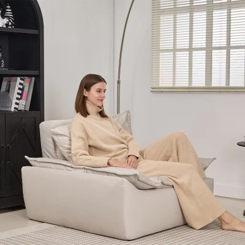Home Furniture Portable Fold Out Chair Comfy Floor Memory Foam Modular Sectional Compressed Sofa