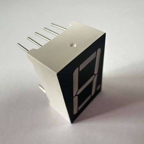 Super Bright Red 14.2mm (0.56")  Single Digit 7 Segment LED Display Common Cathode for Digital Indicator