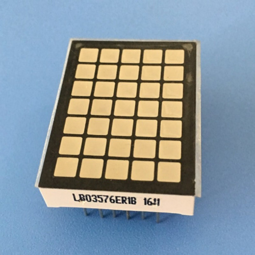 Square DOT Matrix LED Display Ultra Bright Red  5x7 for Lift Floor Number Indicator
