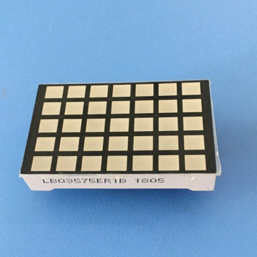 Square DOT Matrix LED Display Ultra Bright Red  5x7 for Lift Floor Number Indicator