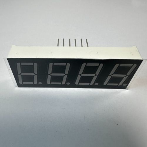 4 Digit 0.56" 7 Segment LED Display common anode Ultra bright amber for temperature/humidity controller