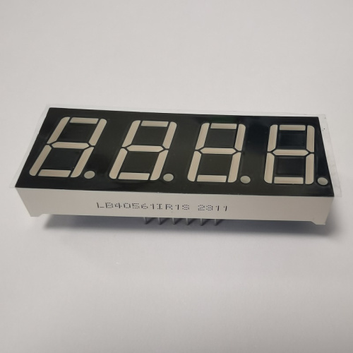 4 Digit 0.56" 7 Segment LED Display common anode super bright red for temperature/humidity controller