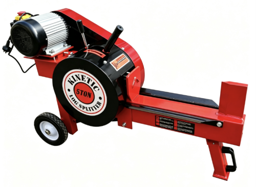 Powerful 1500W 5-Ton Electric Kinetic Log Splitter for Efficient Wood Cutting