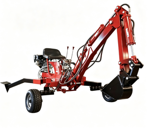 9hp mini tractor backhoe