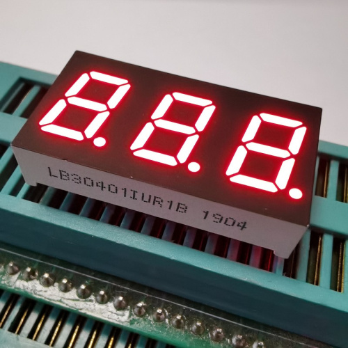 0.4-Inch 3-Digit 7-Segment Ultra Bright Red LED Display Common Anode for Voltage Measurement