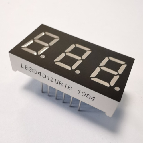 0.4-Inch 3-Digit 7-Segment Ultra Bright Red LED Display Common Anode for Voltage Measurement