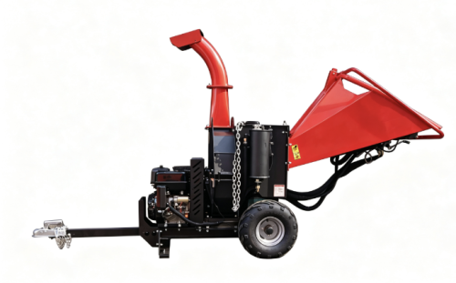 Automatic Hydraulic Disc Wood Chipper with Feeding System