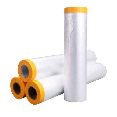 Pre Taped Masking Film (Paper)& Drop Cloth 2700mm 2100mm 1400mm 1100mm 550mm 300mm