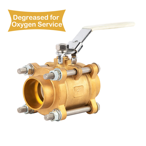 Cw617n 3PC Brass Ball Valve for Chinese Supplier