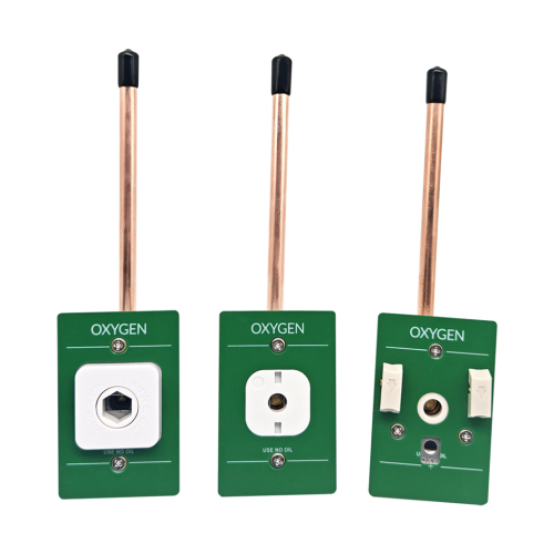 NFPA 99 ISO 9170-1 Medical Gas Wall Outlet Gas Specific Indexed Terminal Unit for ICU Ward Bedhead