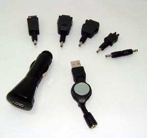 USB Car Charger With 5 Plugs
