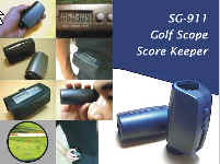 Golfscope, Score Keeper - Leather