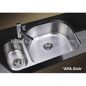 Double Stainless Steel Sinks