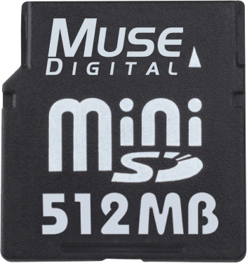 Muse Digital Mini Secure Digital Card