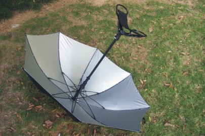 golf umbrella with chair handle