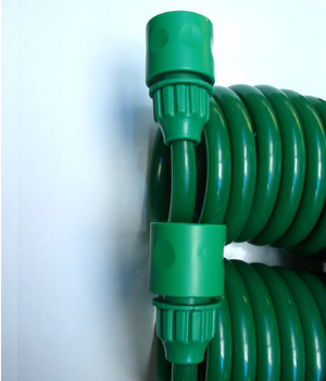 Plastic Fittings for Coiled Hoses