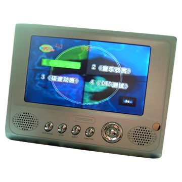 Portable DVD Player with 7 Screens