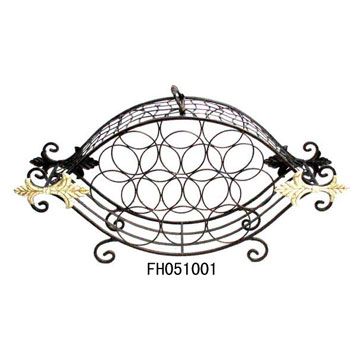 Iron Wine Rack-10 Bottles