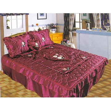 Embroidered Bedspreads