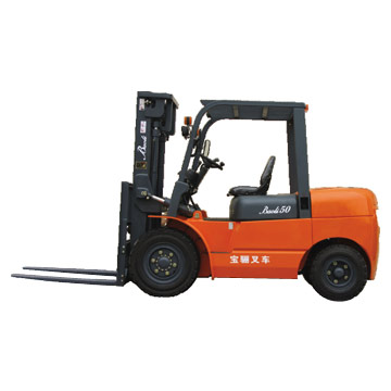 4.0-5.0T Diesel Engine Powered Forklift Trucks