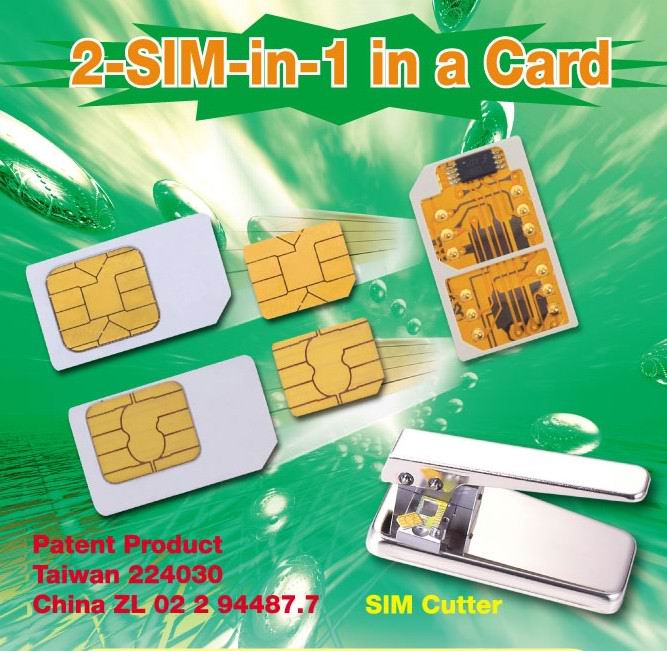 Dual SIM Card Holder