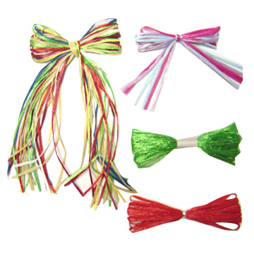 Rayon Raffia Gift Bows