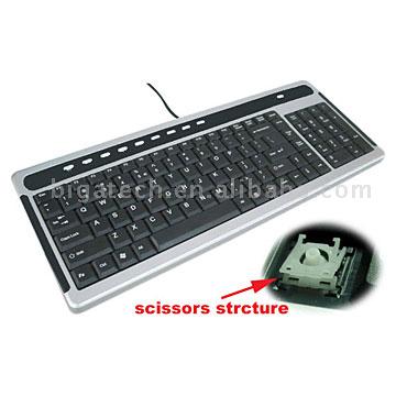 Super Slim Multimedia Keyboard