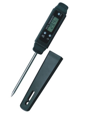 Electronic probe thermometer