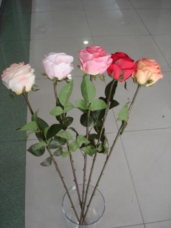 real touch artificial rose