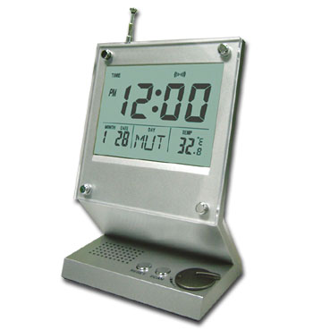 Calendar Clock w- FM Radio