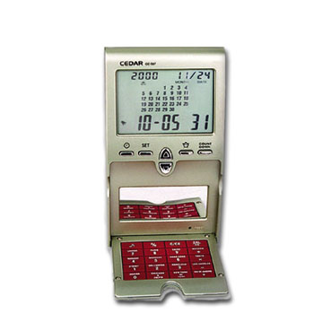 Calendar Clock w- Calculator & Mirror