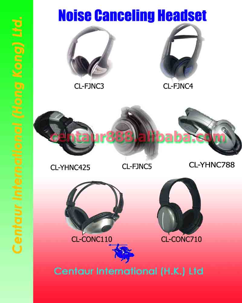 Noise Cancelling Stereo Headphones