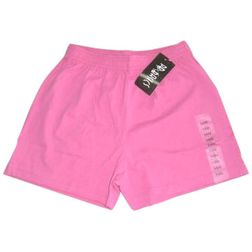 100% Cotton Knitted Shorts